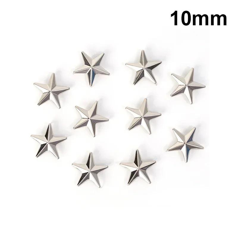 10-200PCS Metal Star Rock Punk Rivets Silver DIY Clothes Shoes Bags Studs Spikes Sewing Buttons Leather Decorations 7/10/15/20mm 10PCS
10-200PCS Metal Star Rock Punk Rivets Silver DIY Clothes Shoes Bags Studs Spikes Sewing Buttons Leather Decorations 7/10/15/20mm 10PCS
