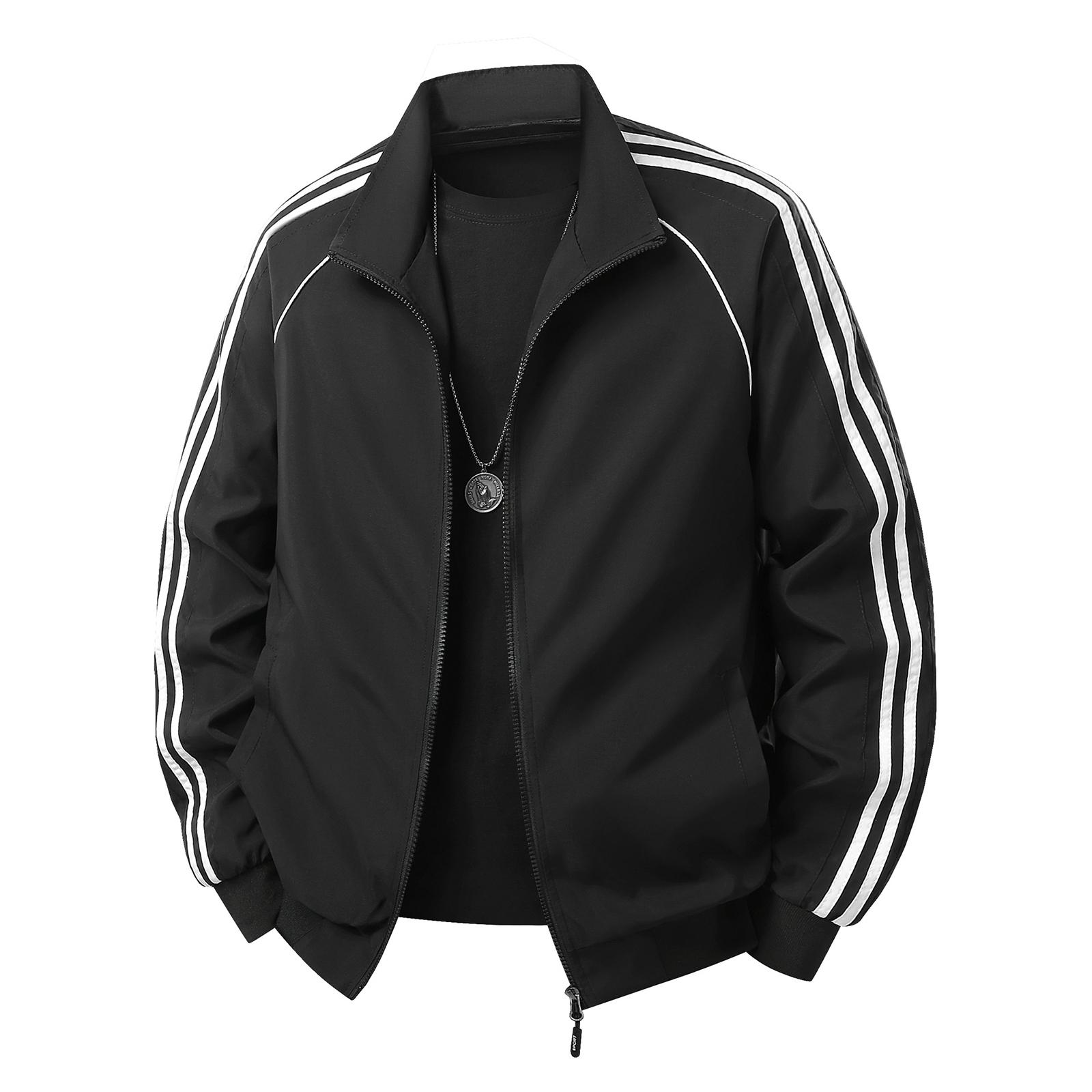 Men s Casual Stand-up Collar Color-blocked Men s Casual Jacket Baseball Jacket XXL
Men s Casual Stand-up Collar Color-blocked Men s Casual Jacket Baseball Jacket XXL