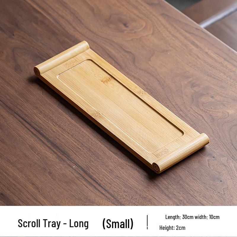 Rectangular Bamboo Japanese Tea and Snack Tray
Rectangular Bamboo Japanese Tea and Snack Tray