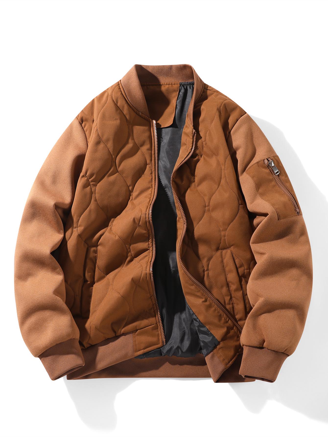 Men s European Size Quilted Sports Jacket - Thickened Cotton Outdoor Coat 2XL коричневий
Men s European Size Quilted Sports Jacket - Thickened Cotton Outdoor Coat 2XL коричневий