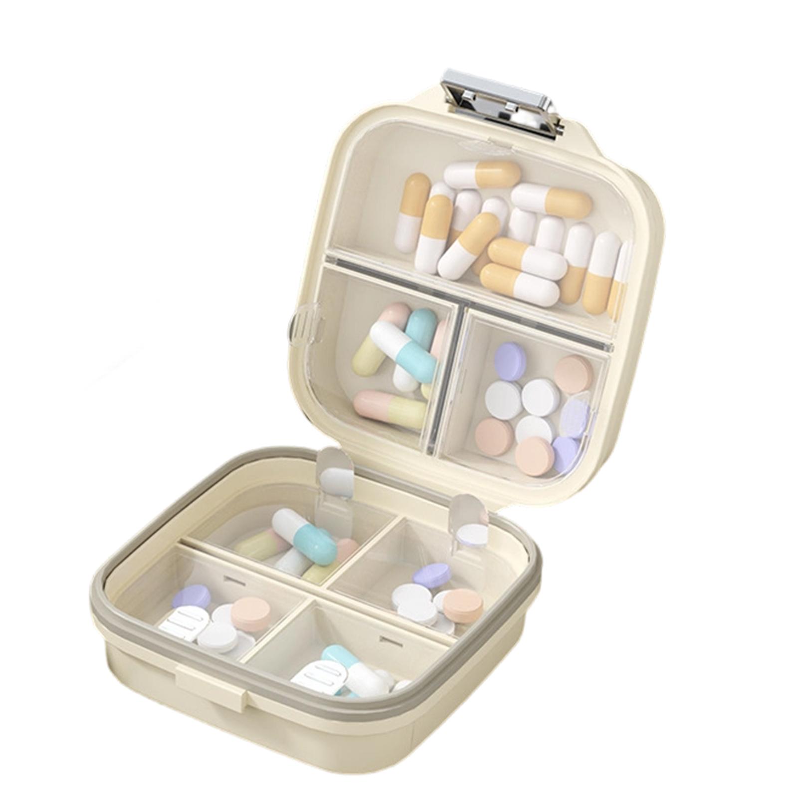 Durable Plastic Pills Case Clear Sections Easy Medication Identification Compact Design for Daily Use S
Durable Plastic Pills Case Clear Sections Easy Medication Identification Compact Design for Daily Use S