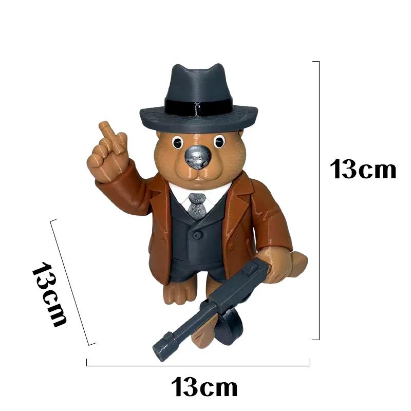 Creative Groundhog Doll Funny Figurine Funny Desktop Decoration Tung Tung Tung Sahur Tralalero Tralala Fusion Monster Ornament
Creative Groundhog Doll Funny Figurine Funny Desktop Decoration Tung Tung Tung Sahur Tralalero Tralala Fusion Monster Ornament