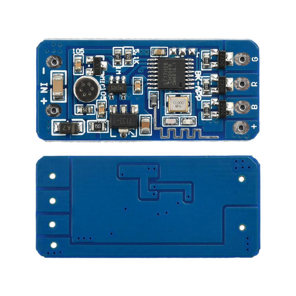 DC5V 12V 24V RGB Colorful Flash Module Light Control Circuit Board Light Strip Controller Color Lamp Module Drive Circuit Board
DC5V 12V 24V RGB Colorful Flash Module Light Control Circuit Board Light Strip Controller Color Lamp Module Drive Circuit Board