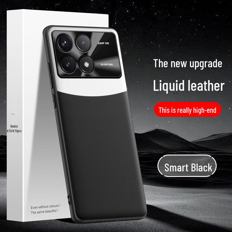 Redmi K70 Liquid Leather Case: Protective cover prevents falls and stains, fits perfectly. One piece available for shipping. Redmi K70
Redmi K70 Liquid Leather Case: Protective cover prevents falls and stains, fits perfectly. One piece available for shipping. Redmi K70
