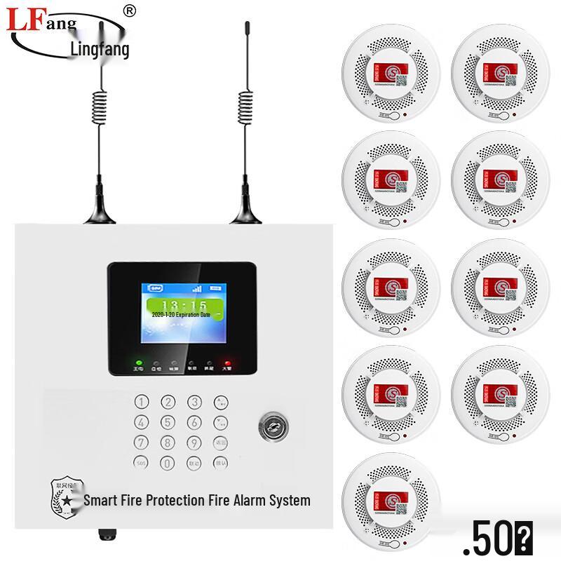 Lingfang GT30 Wireless Smoke & Fire Alarm System
Lingfang GT30 Wireless Smoke & Fire Alarm System