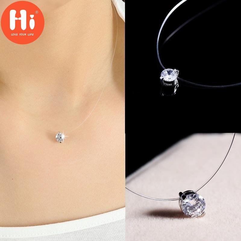 Привет, 1 шт., невидимый кулон, прозрачное ожерелье из лески
Привет, 1 шт., невидимый кулон, прозрачное ожерелье из лески