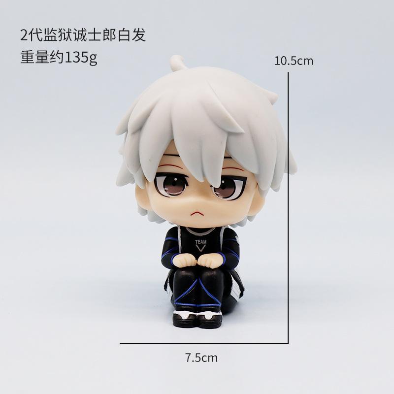 Blue Lock Anime Q Edition Figure Tsugumi Seishiro Itoshi Rin Mikaage Reo Cartoon Figure Model Decoration Toy Doll Birthday Gift чорний
Blue Lock Anime Q Edition Figure Tsugumi Seishiro Itoshi Rin Mikaage Reo Cartoon Figure Model Decoration Toy Doll Birthday Gift чорний