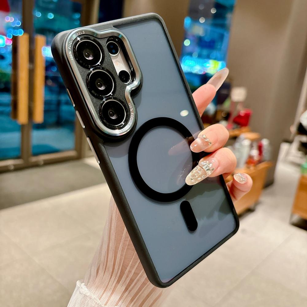 Luxury Plating Magnetic Wireless Charge Phone Case for Samsung S26 S25 S24 Ultra S25 Plus for Magsafe Clear Lens Protector Cover Galaxy S26 Ultra чёрный
Luxury Plating Magnetic Wireless Charge Phone Case for Samsung S26 S25 S24 Ultra S25 Plus for Magsafe Clear Lens Protector Cover Galaxy S26 Ultra чёрный