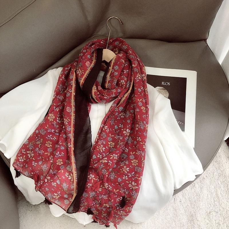Spain Luxury Fashion Lovely Floral Tassel Viscose Shawl Scarf Lady Print Pashmina Stole Wrap Snood Bufandas Muslim Hijab
Spain Luxury Fashion Lovely Floral Tassel Viscose Shawl Scarf Lady Print Pashmina Stole Wrap Snood Bufandas Muslim Hijab