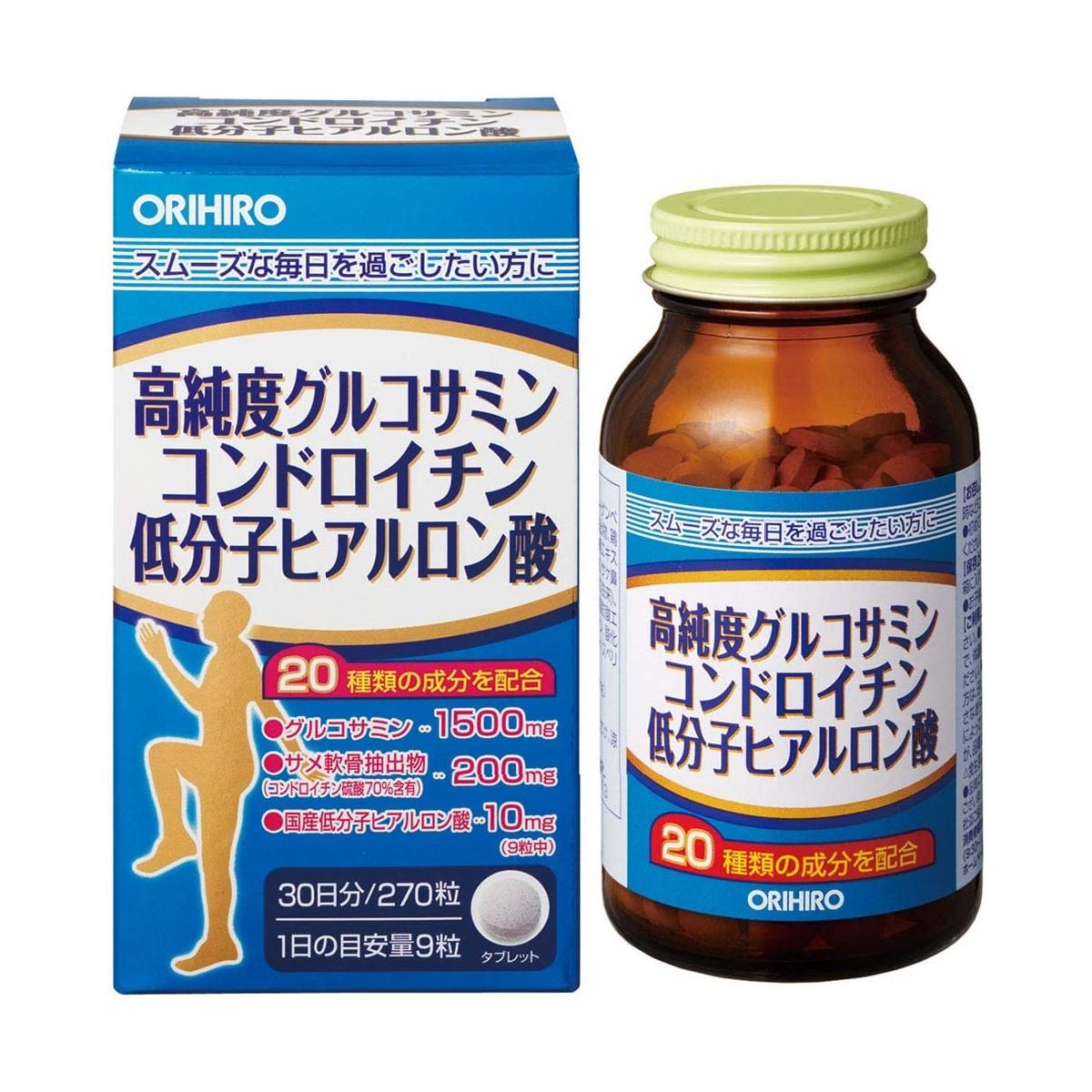 Orihiro Glucosamine and Chondroitin комплекс глюкозамін з хондроїтином, на 30 днів
Orihiro Glucosamine and Chondroitin комплекс глюкозамін з хондроїтином, на 30 днів