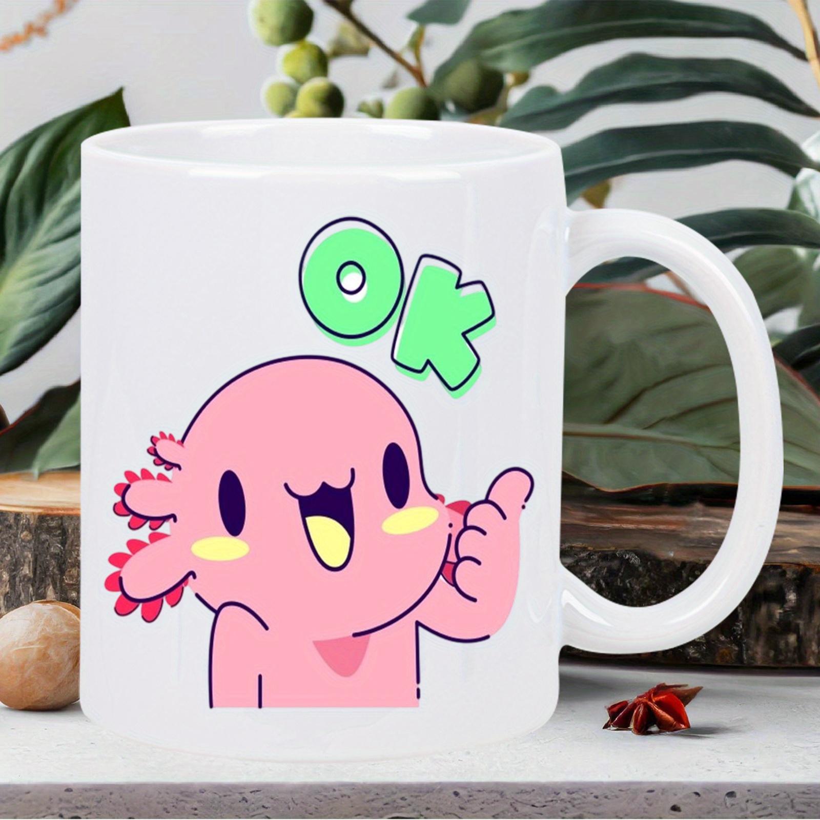 Cute Pink Elephant OK Mug - White Ceramic Cup with OK Button Design, Motivational Desk Decor for Home, Office, Cafe - Perfect Gi 320ml
Cute Pink Elephant OK Mug - White Ceramic Cup with OK Button Design, Motivational Desk Decor for Home, Office, Cafe - Perfect Gi 320ml