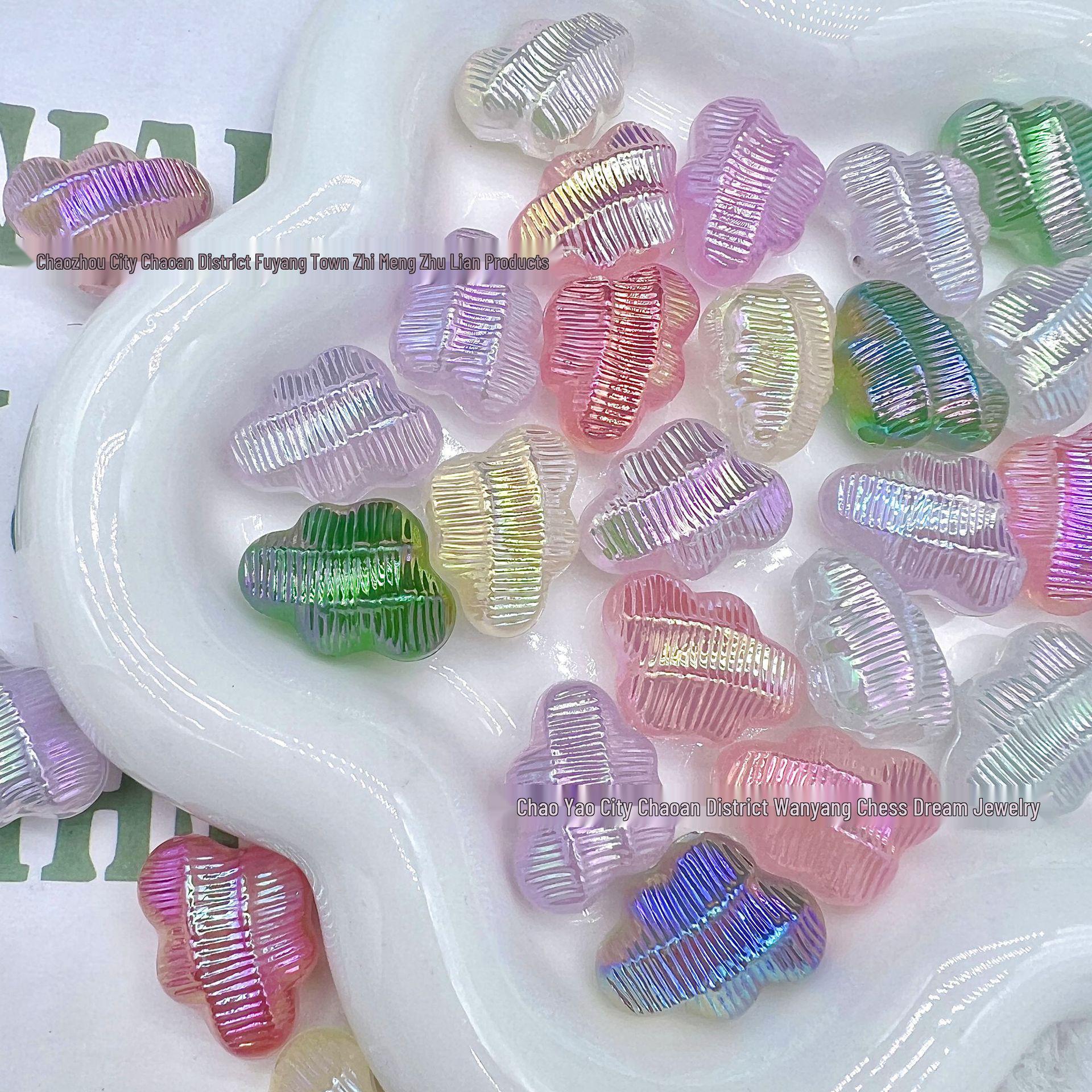 Iridescent Color-Changing UV Electroplating Beading Materials for DIY Necklaces and Bracelets 250g (approx. 217 pieces)
Iridescent Color-Changing UV Electroplating Beading Materials for DIY Necklaces and Bracelets 250g (approx. 217 pieces)