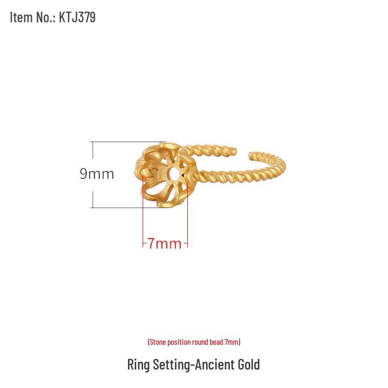 925 Sterling Silver Ring Setting for Women - DIY Amber/Pearl, Size 7*8*10, 7*9*12
925 Sterling Silver Ring Setting for Women - DIY Amber/Pearl, Size 7*8*10, 7*9*12