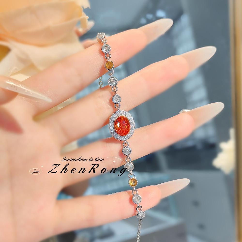 Luxury Fancy Colorful Bracelet with High Carbon Fanta Cut Nest and Dried Rose Style for Women
Luxury Fancy Colorful Bracelet with High Carbon Fanta Cut Nest and Dried Rose Style for Women