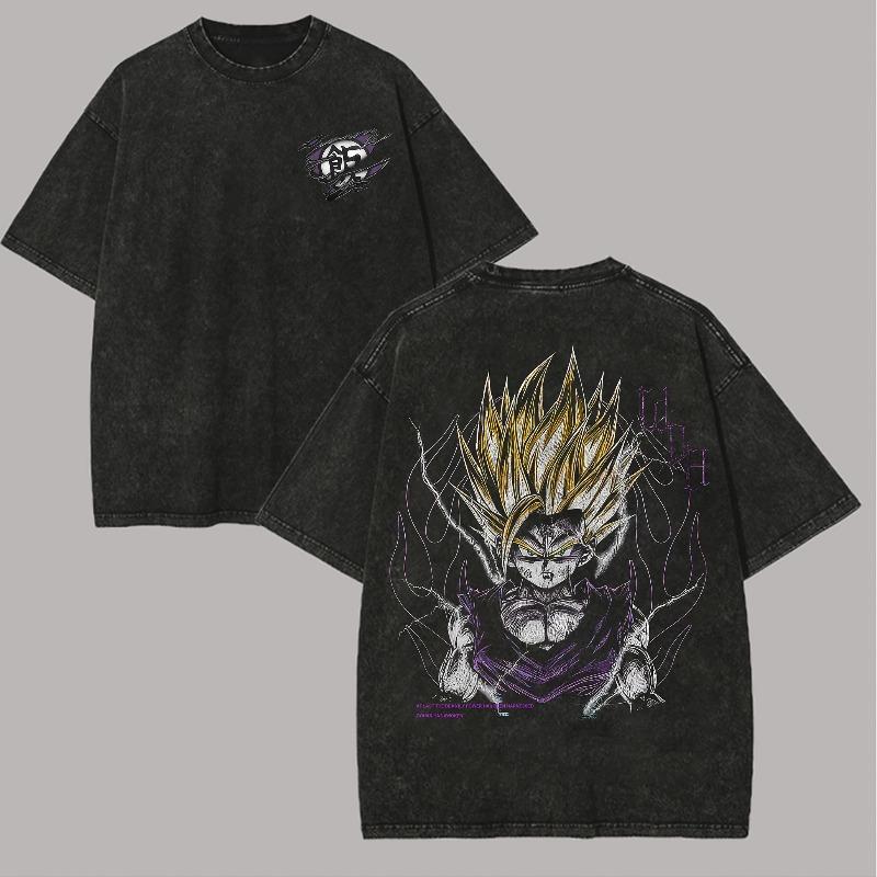 Dragon Ball Z Son Gohan Oversized Vintage Anime Washed T Shirt Spring Summer Mens Women Cotton Casual Tee Top Streetwear M
Dragon Ball Z Son Gohan Oversized Vintage Anime Washed T Shirt Spring Summer Mens Women Cotton Casual Tee Top Streetwear M