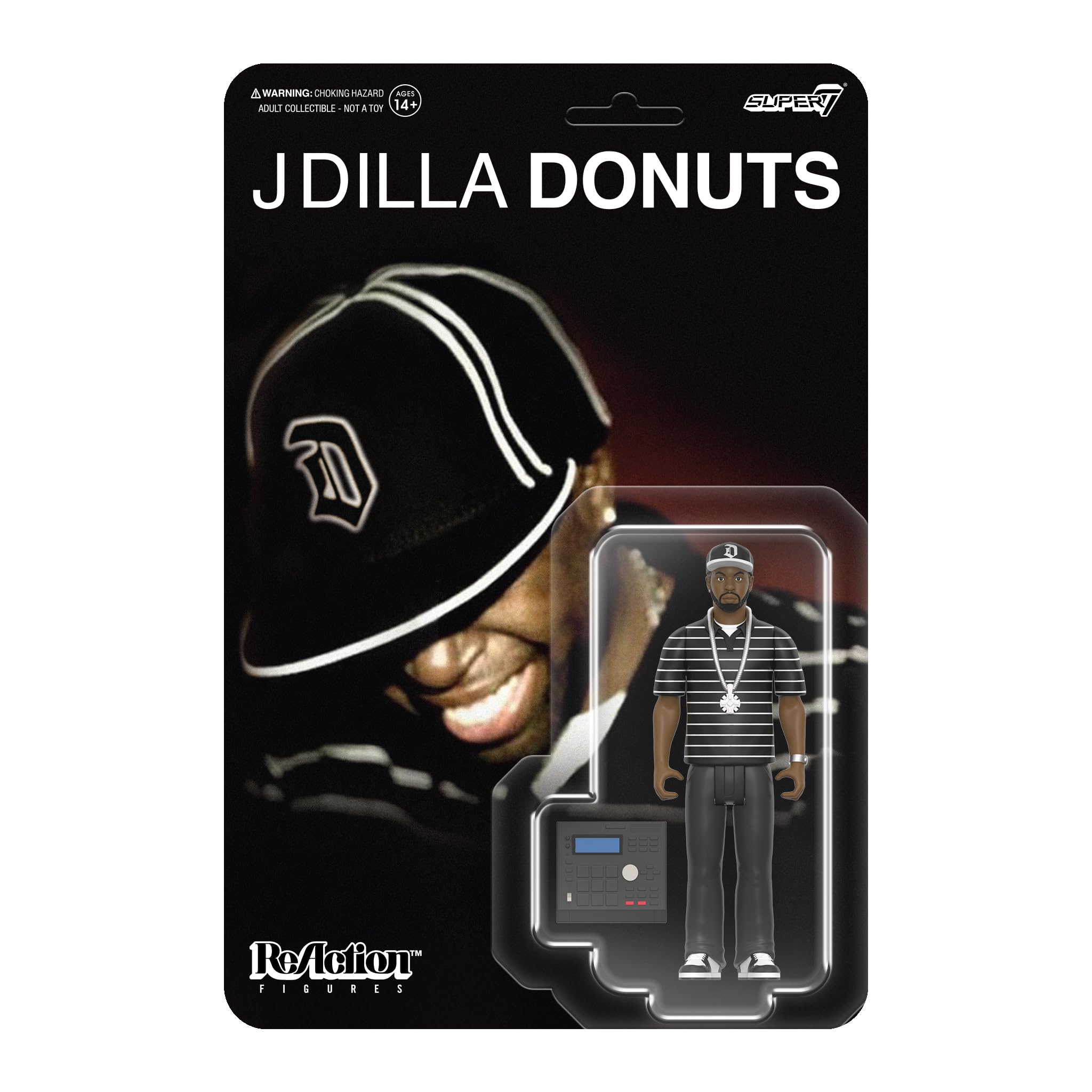 Super7 Джей Дилла Donuts Обложка альбома Джей Дилла Аксессуар для экшн-фигурки Коллекционный хип-хоп Ретро-игрушка - 3,75
Super7 Джей Дилла Donuts Обложка альбома Джей Дилла Аксессуар для экшн-фигурки Коллекционный хип-хоп Ретро-игрушка - 3,75