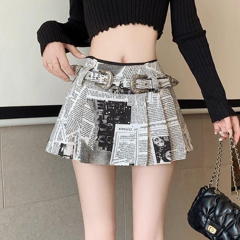 Spring Summer American Teen Girl Vintage Sweet Cool High Waist Slimming A-Line Midi Skirt S
Spring Summer American Teen Girl Vintage Sweet Cool High Waist Slimming A-Line Midi Skirt S