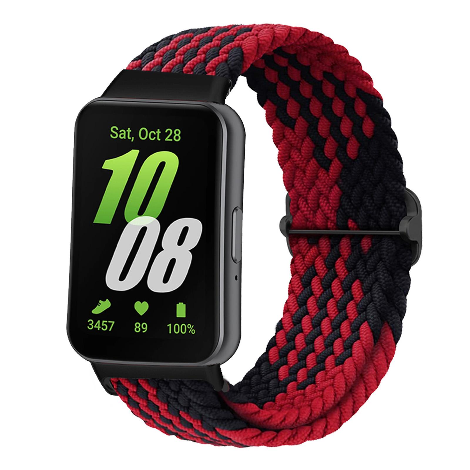 Braided Solo Loop Strap for Samsung Galaxy Fit 3 Accessories Adjustable sport Nylon Replacement correa bracelet galaxy fit3 band For galaxy fit 3 червоний колір чорний
Braided Solo Loop Strap for Samsung Galaxy Fit 3 Accessories Adjustable sport Nylon Replacement correa bracelet galaxy fit3 band For galaxy fit 3 червоний колір чорний