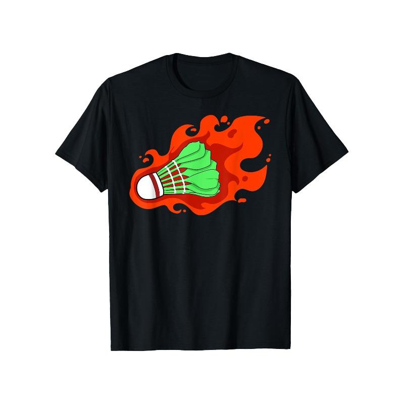 European sizes Men S Badminton Pattern T-Shirt- Flame Badminton Design- Lightweight Breathable Fabric- Black Sports T-Shirt Suitable for Players 4XL чорний
European sizes Men S Badminton Pattern T-Shirt- Flame Badminton Design- Lightweight Breathable Fabric- Black Sports T-Shirt Suitable for Players 4XL чорний