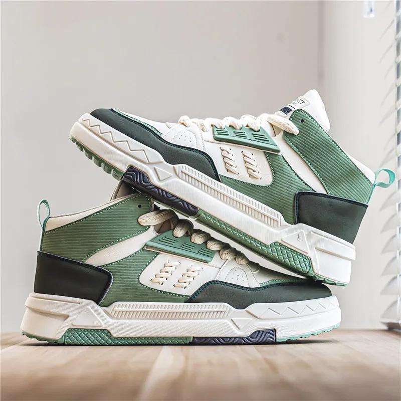 Модные высокие мужские спортивные туфли Модные кроссовки для мальчиков Кроссовки для студентов Нескользящие износостойкие кроссовки Мужская трендовая повседневная обувь CN44(insole27cm зелёный
Модные высокие мужские спортивные туфли Модные кроссовки для мальчиков Кроссовки для студентов Нескользящие износостойкие кроссовки Мужская трендовая повседневная обувь CN44(insole27cm зелёный