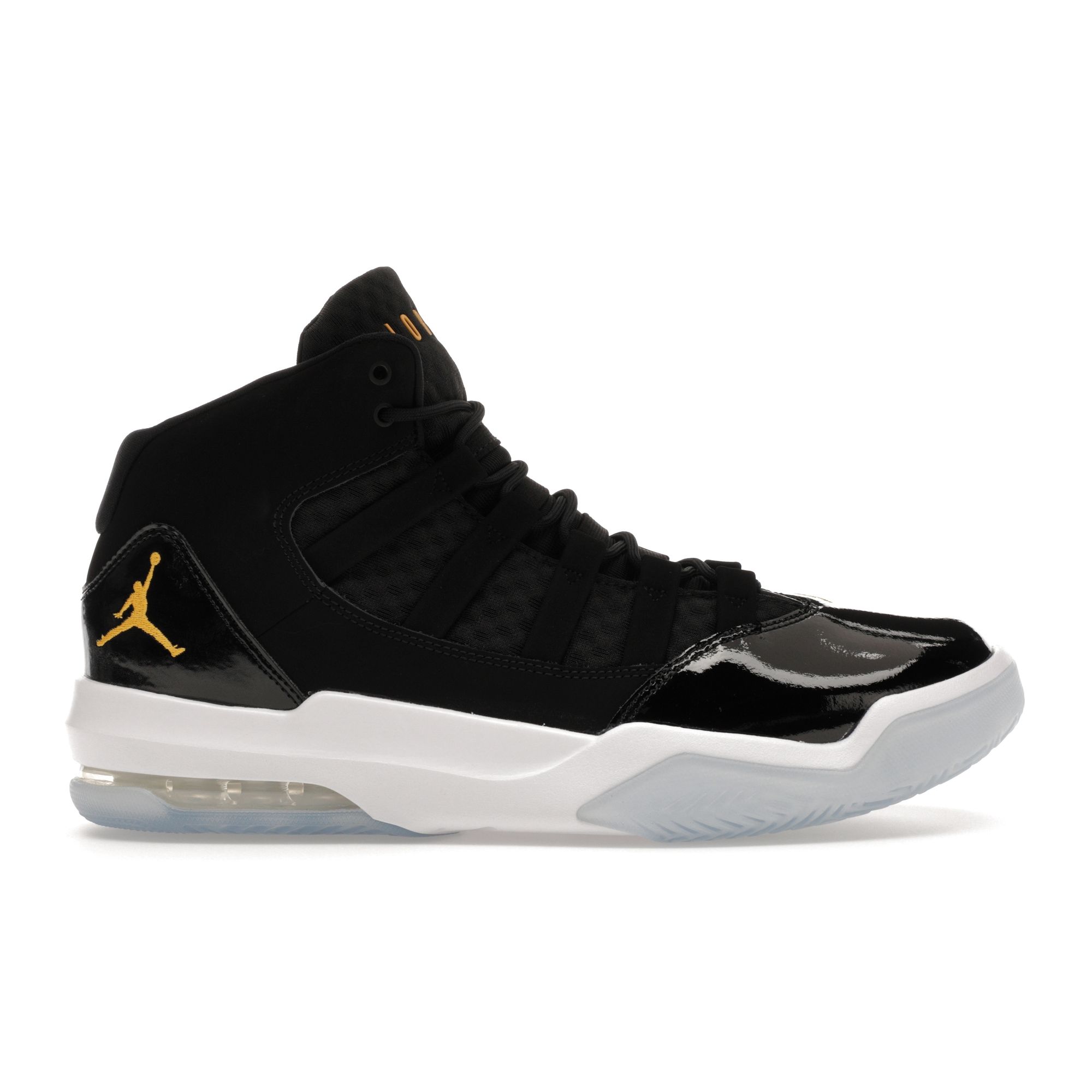 Мужские кроссовки Air Jordan Jordan Max Aura Black Gold University-Gold-White AQ9084-041
Мужские кроссовки Air Jordan Jordan Max Aura Black Gold University-Gold-White AQ9084-041