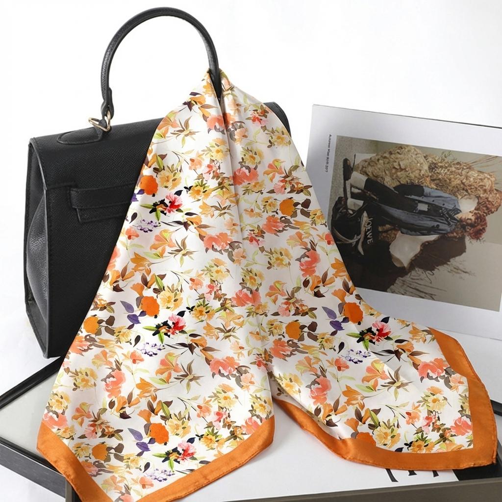 Luxury Print Satin Silk Square Scarf for Women Shawl Hijab Neckerchief Female Hair Ribbon Headband Fashion Wrap Bandana 2025 New 70x70cm
Luxury Print Satin Silk Square Scarf for Women Shawl Hijab Neckerchief Female Hair Ribbon Headband Fashion Wrap Bandana 2025 New 70x70cm