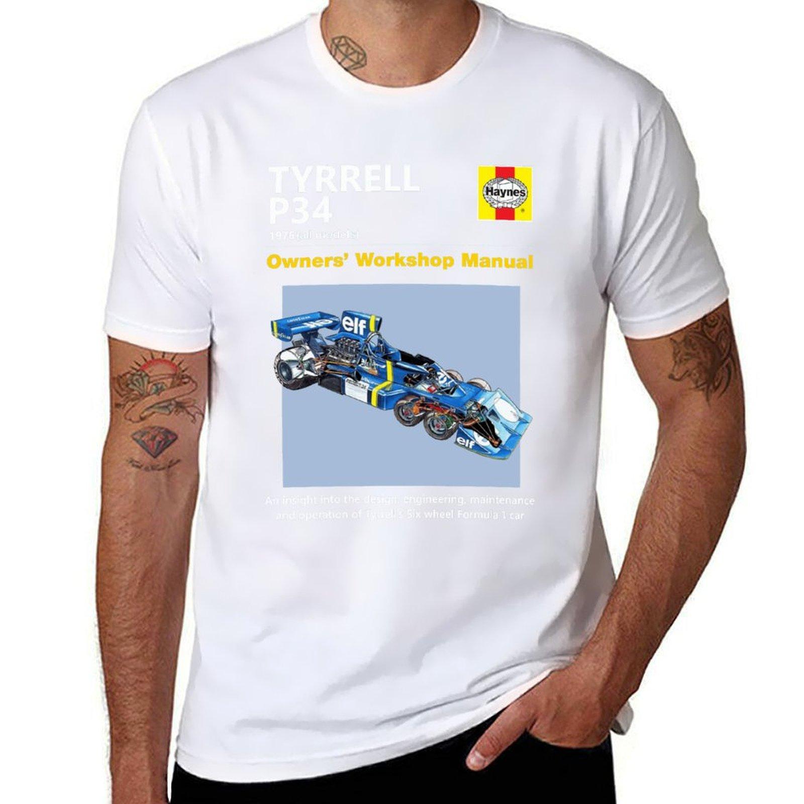 Tyrrell P34 T-Shirt graphic tee shirt graphics heavyweight t shirts for men XL
Tyrrell P34 T-Shirt graphic tee shirt graphics heavyweight t shirts for men XL