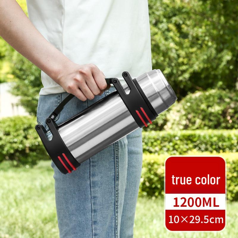 Large Capacity Stainless Steel Thermos for Men and Women - Portable Outdoor Water Bottle for Car and Home Use
Large Capacity Stainless Steel Thermos for Men and Women - Portable Outdoor Water Bottle for Car and Home Use