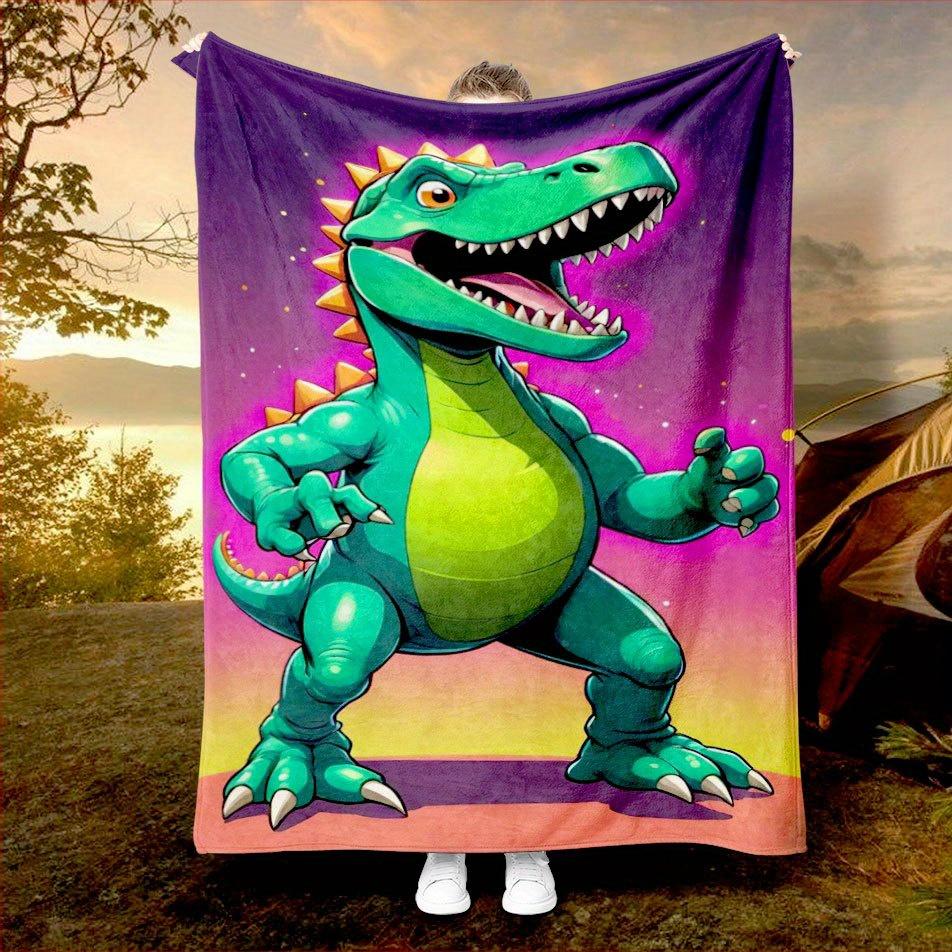 Dinosaur Print Flannel Throw Blanket Thick Heavy Weight Soft Cozy for Bed Napping Air Conditioning Full Coverage Gift 75x90cm
Dinosaur Print Flannel Throw Blanket Thick Heavy Weight Soft Cozy for Bed Napping Air Conditioning Full Coverage Gift 75x90cm