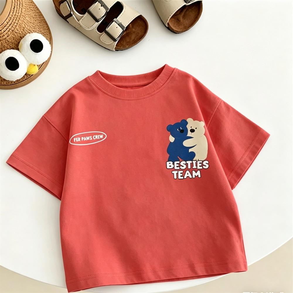Boys And Girs Fashion T Shirt Printed Tees Short-sleeved Tops Summer Clothes Toddler Crewneck Base Shirt T-shirt 110
Boys And Girs Fashion T Shirt Printed Tees Short-sleeved Tops Summer Clothes Toddler Crewneck Base Shirt T-shirt 110