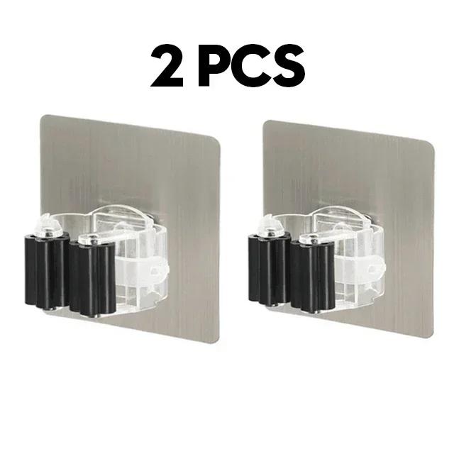 Многоцелевые крючки на клейкой основе, настенный держатель для швабры, подставка для хранения, крючок для веника, щетки, кухни, ванной, прочный крючок