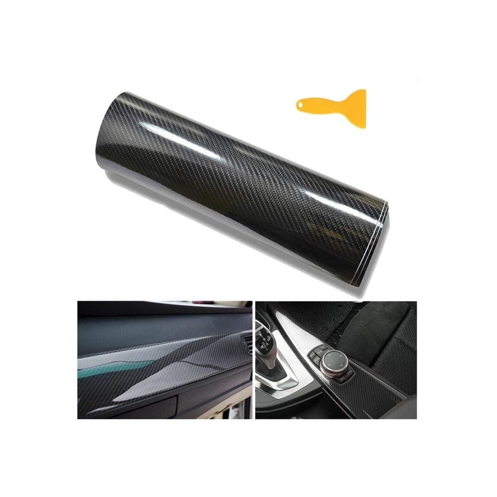 6D Carbon Fiber Sticker Self adhesive Waterproof Wrapping Protective Film for Car Vehicle and Laptop 30 x 150CM
6D Carbon Fiber Sticker Self adhesive Waterproof Wrapping Protective Film for Car Vehicle and Laptop 30 x 150CM