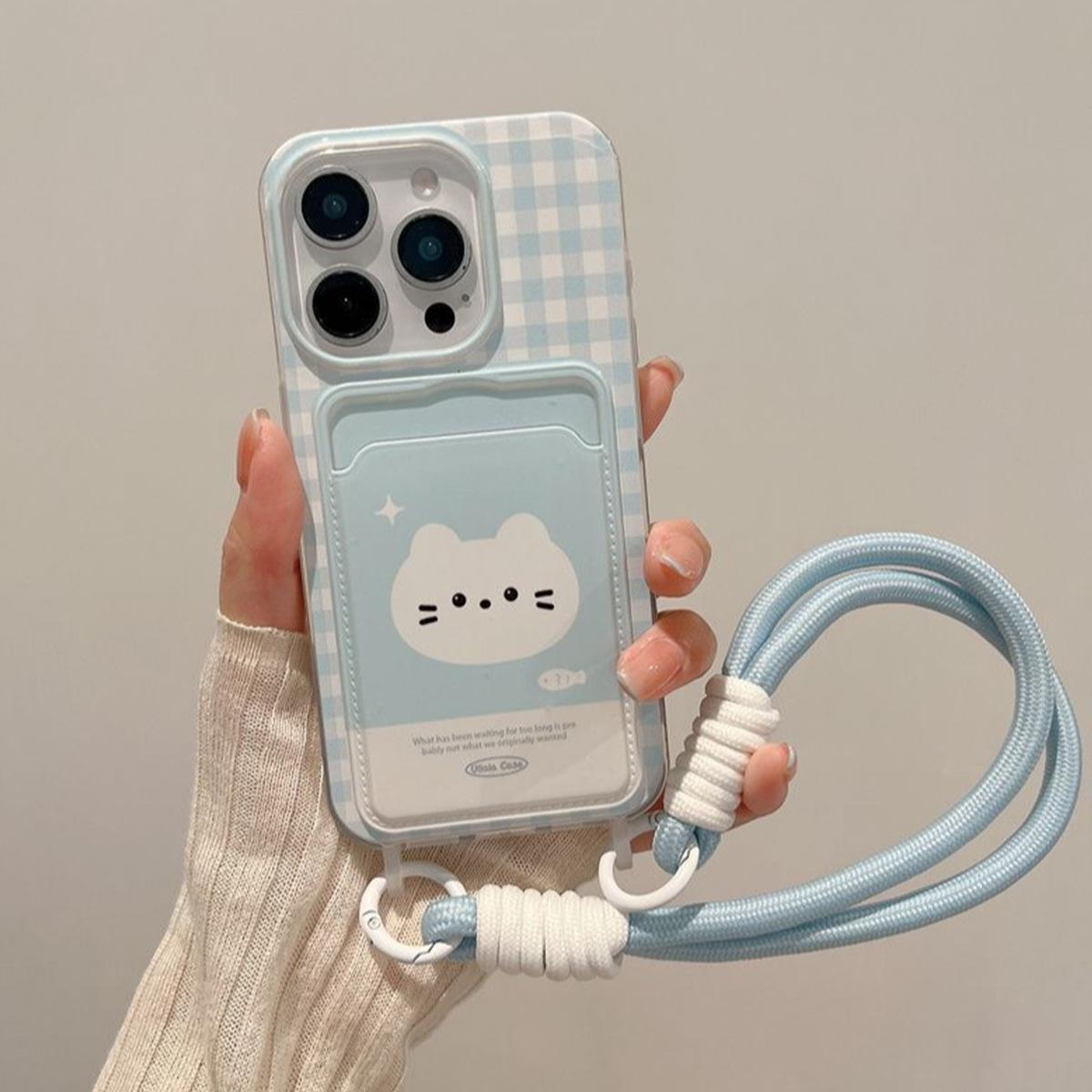 Hanging Rope Card Bag Phone Case Goddess Creative Minimalist Hard Shell Transparent Personality Fashion Japanese and Korean For iPhone 17 Pro Max
Hanging Rope Card Bag Phone Case Goddess Creative Minimalist Hard Shell Transparent Personality Fashion Japanese and Korean For iPhone 17 Pro Max