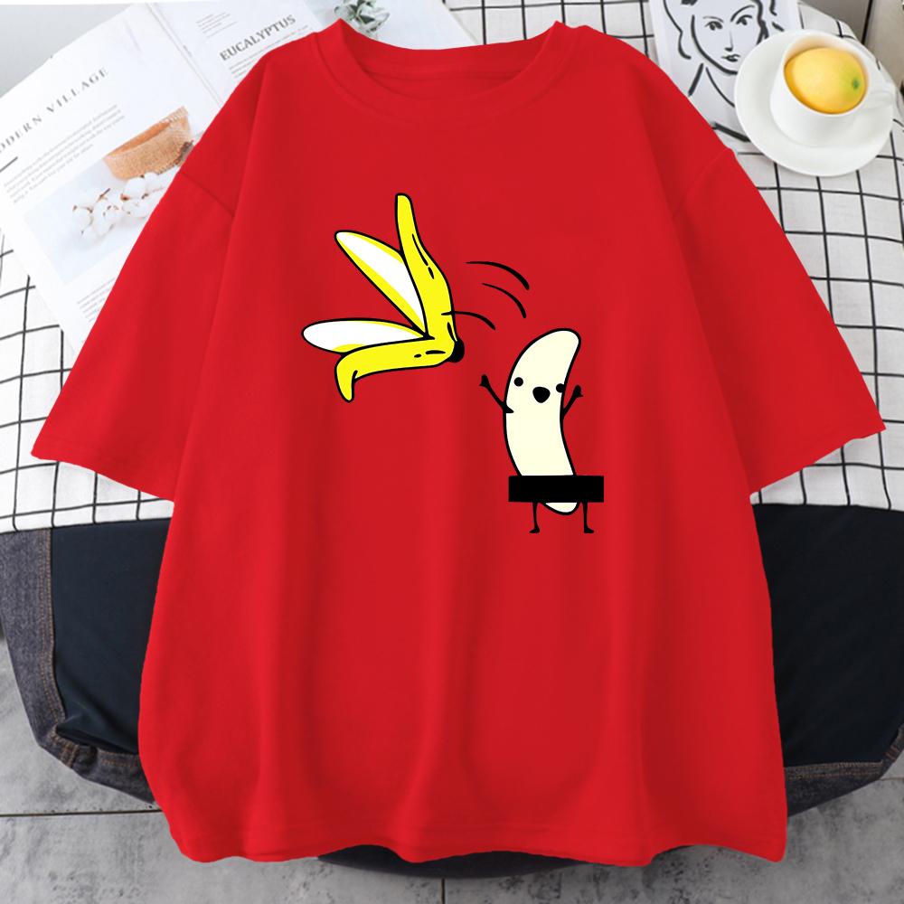 Men Banana Disrobe Overcoat Funny Print T-shirt Summer Humor Joke Hipster T-Shirt Soft Cotton Street T Shirts Outfits Streetwear M
Men Banana Disrobe Overcoat Funny Print T-shirt Summer Humor Joke Hipster T-Shirt Soft Cotton Street T Shirts Outfits Streetwear M