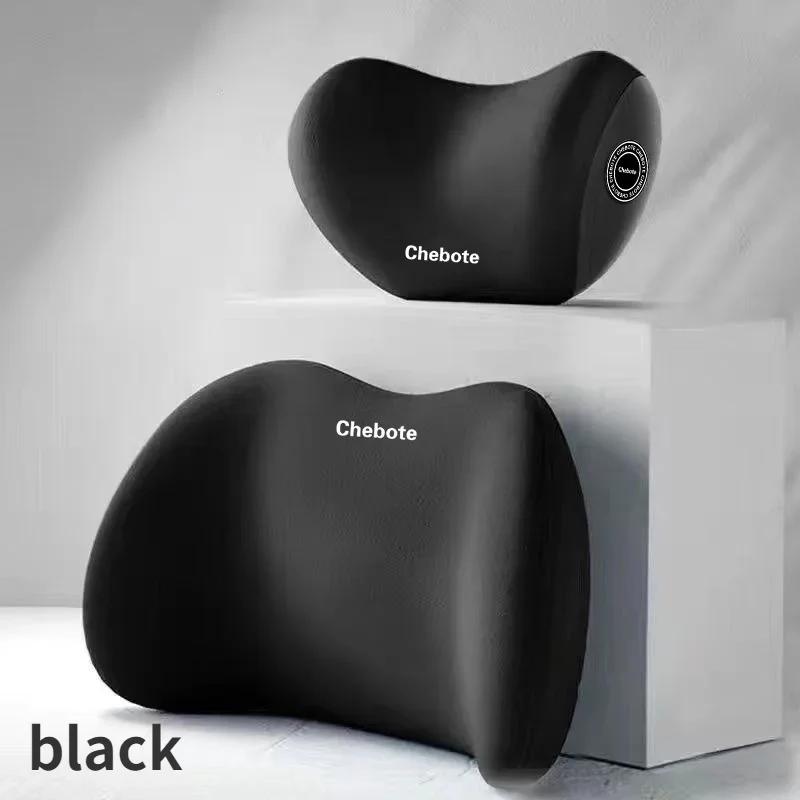 2-in-1 Car Neck Lumbar Support Pillow Set 2Pcs Adjustable Ergonomic Sponge Rubber Cervical Backrest Cushion Seat Comfort Car Use чорний
2-in-1 Car Neck Lumbar Support Pillow Set 2Pcs Adjustable Ergonomic Sponge Rubber Cervical Backrest Cushion Seat Comfort Car Use чорний