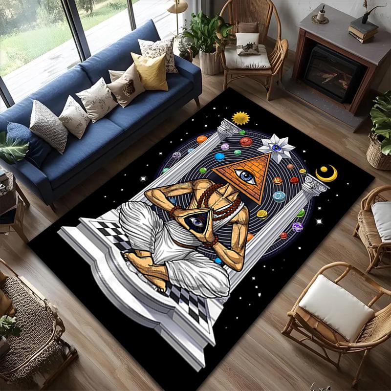 2026 New Style The square and compass of Freemasonry Carpet Rug for Living Room Bedroom Home Sofa Decoration,Kids play Non-slip Floor Mat 40x60cm( 15x23in )
2026 New Style The square and compass of Freemasonry Carpet Rug for Living Room Bedroom Home Sofa Decoration,Kids play Non-slip Floor Mat 40x60cm( 15x23in )