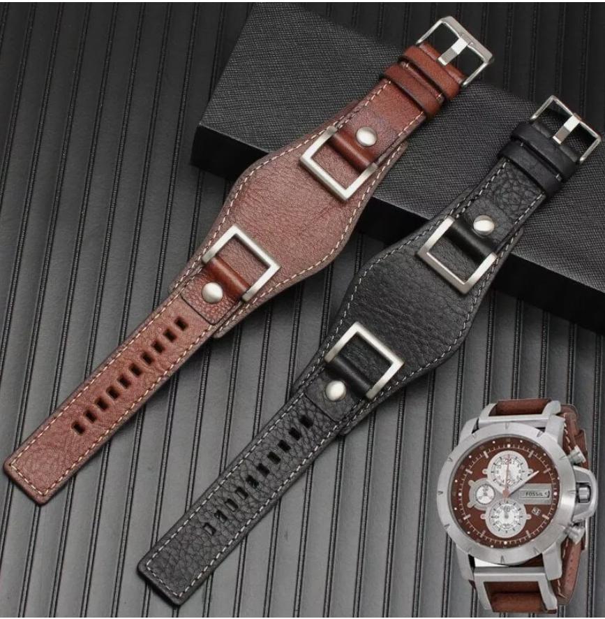 Ремешок для часов из натуральной кожи 24 мм для FOSSIL JR1156 JR1157 + пряжка коричневый/черный
Ремешок для часов из натуральной кожи 24 мм для FOSSIL JR1156 JR1157 + пряжка коричневый/черный