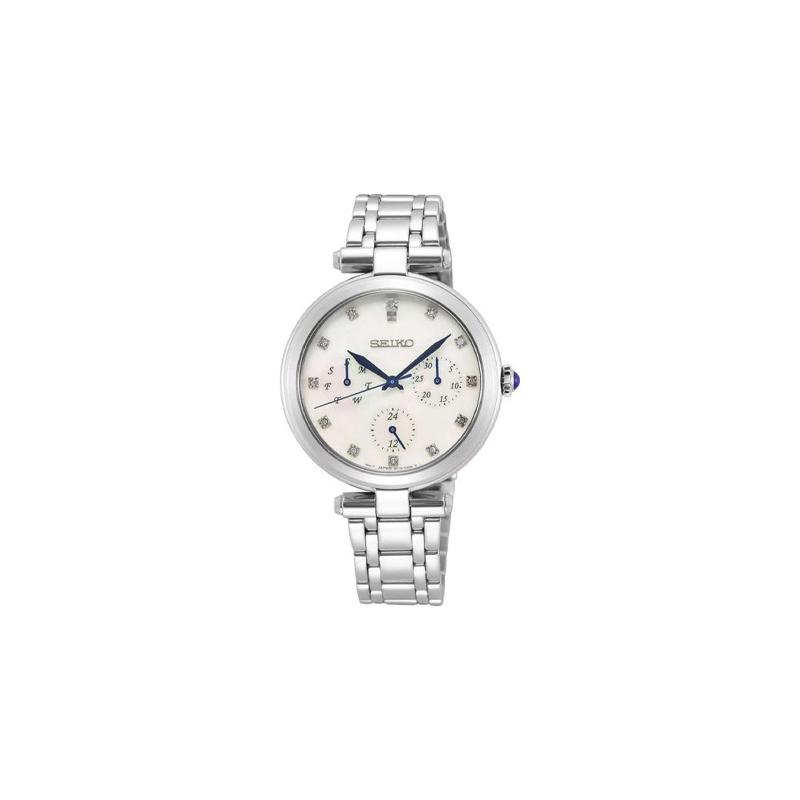 SEIKO 50 meters waterproof Quartz Steel Strap 32.5mm women s watch white dial SKY663P1 синій
SEIKO 50 meters waterproof Quartz Steel Strap 32.5mm women s watch white dial SKY663P1 синій