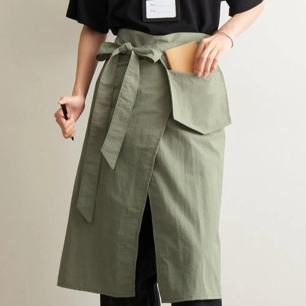 Fashionable Split Apron Adjustable Kitchen Apron Workwear Apron Dining Apron Home чорний
Fashionable Split Apron Adjustable Kitchen Apron Workwear Apron Dining Apron Home чорний