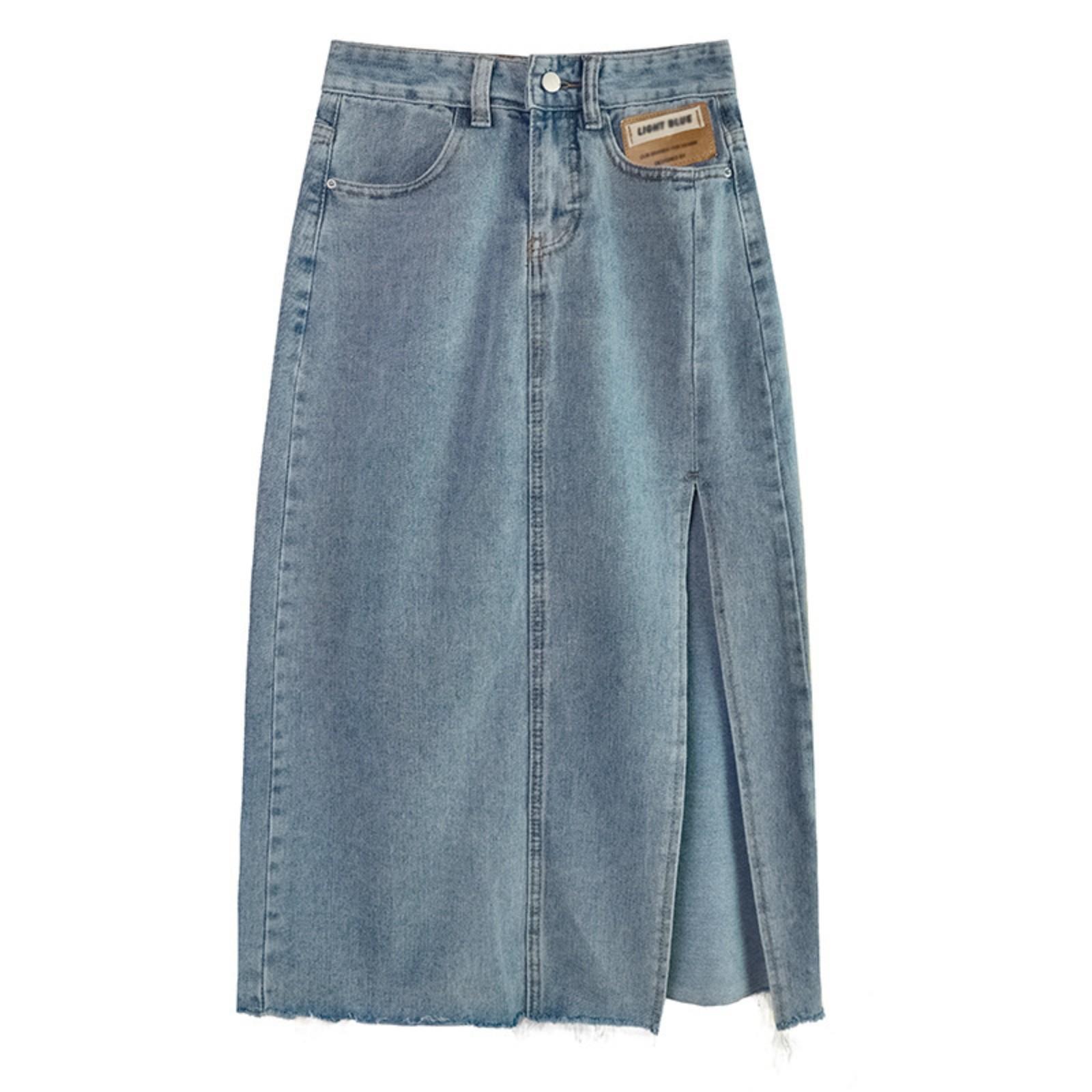 Ретро Джинсовая Юбка Облегающего Кроя M синий
Ретро Джинсовая Юбка Облегающего Кроя M синий