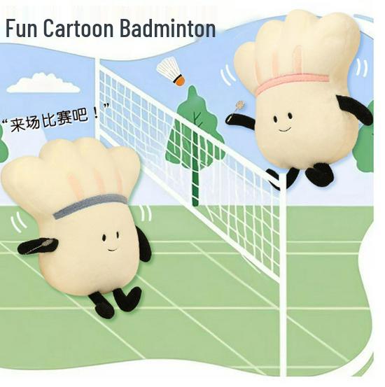 Cross-border Plush Badminton Pillow: Fun Comfort Doll & Gift for Boys 55cm 0.7kg
Cross-border Plush Badminton Pillow: Fun Comfort Doll & Gift for Boys 55cm 0.7kg
