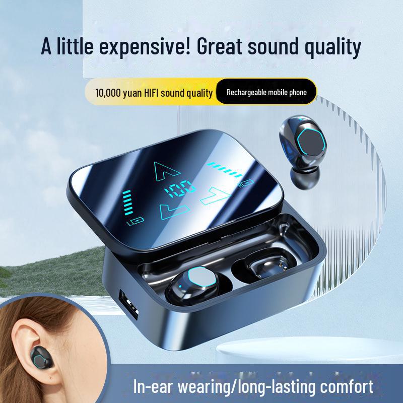 Bluetooth-гарнитура Chengruida M48: Внешний аккумулятор, длительное время работы от аккумулятора, зеркало для макияжа, цифровой дисплей M48 чёрный
Bluetooth-гарнитура Chengruida M48: Внешний аккумулятор, длительное время работы от аккумулятора, зеркало для макияжа, цифровой дисплей M48 чёрный