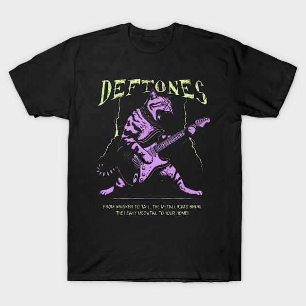 Men Black Print T-shirt Deftones Cat No-Cut Transfer Paper Print Cotton Tshirt M
Men Black Print T-shirt Deftones Cat No-Cut Transfer Paper Print Cotton Tshirt M