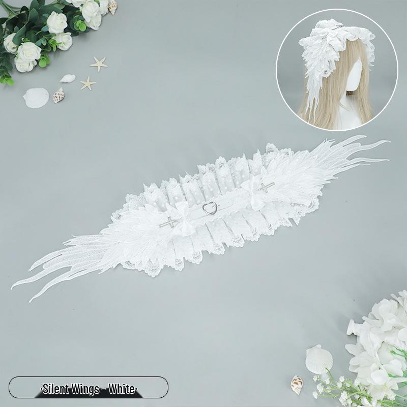 Gothic Dark Angel Wing Headband - Harajuku Punk Lolita Cosplay Headdress
Gothic Dark Angel Wing Headband - Harajuku Punk Lolita Cosplay Headdress