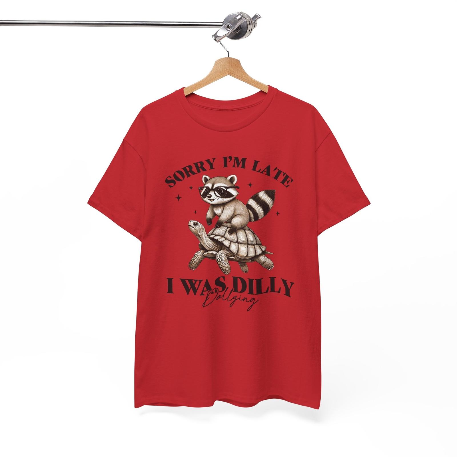 Sorry I m Late T-Shirt - Funny Tee to Make Everyone Smile 4XL
Sorry I m Late T-Shirt - Funny Tee to Make Everyone Smile 4XL