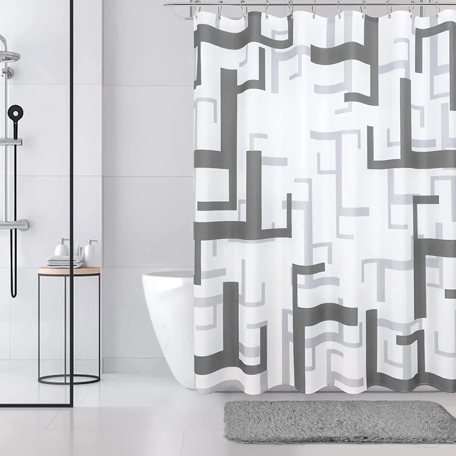 Creative Geometric Print Shower Curtains Red Black Gray Blue Simple Line Graphic Print Polyester Fabric Home Decor Bath Curtain 90x180cm-35x70in
Creative Geometric Print Shower Curtains Red Black Gray Blue Simple Line Graphic Print Polyester Fabric Home Decor Bath Curtain 90x180cm-35x70in