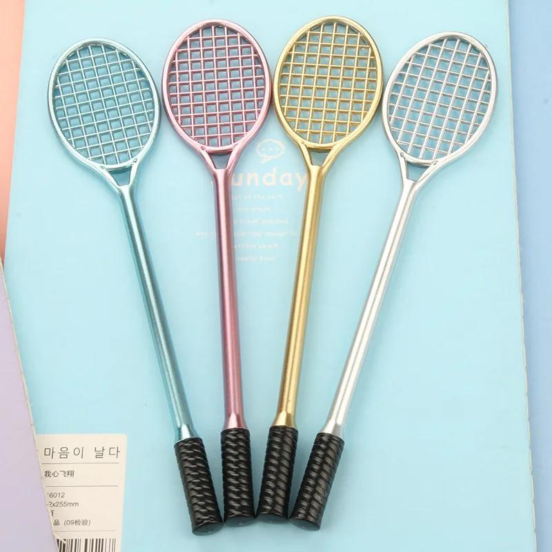 4pcs Creative Badminton Racket Shape Black Pens Exquisite Gift Pen Water-based Pen Stationery Pens (Size: One Size)
4pcs Creative Badminton Racket Shape Black Pens Exquisite Gift Pen Water-based Pen Stationery Pens (Size: One Size)