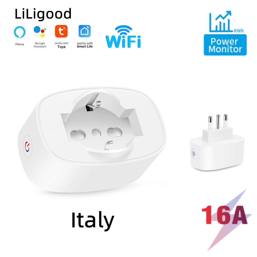 Tuya WiFi 16A art Plug Стандартная итальянская розетка с монитором мощности art Life APP Дистанционное голосовое управление для Google Home
Tuya WiFi 16A art Plug Стандартная итальянская розетка с монитором мощности art Life APP Дистанционное голосовое управление для Google Home