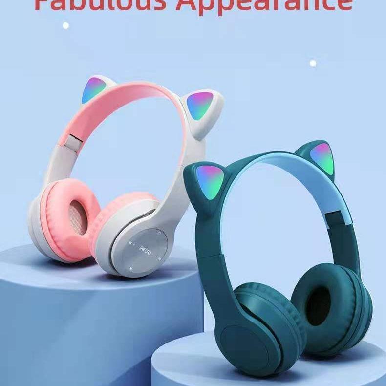 P47M Світловідбиваючі складані Bluetooth навушники з вушками кота Cute Cat Ear Style
P47M Світловідбиваючі складані Bluetooth навушники з вушками кота Cute Cat Ear Style