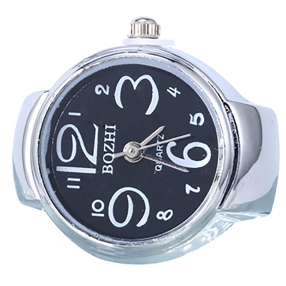 ZooooM Кільце-годинник, Компактний, Модний аксесуар для жінок, Веселий, Маленький, Веселий годинник-кільце, Універсальний розмір (Чорний) ZM-YUBIMAJI-BK
ZooooM Кільце-годинник, Компактний, Модний аксесуар для жінок, Веселий, Маленький, Веселий годинник-кільце, Універсальний розмір (Чорний) ZM-YUBIMAJI-BK